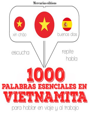 cover image of 1000 palabras esenciales en vietnamita